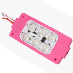 Pink flasher led 12v dc