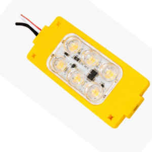 Yellow flasher led 12v dc